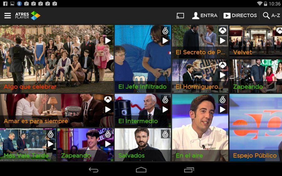 AtresPlayer Outside Spain