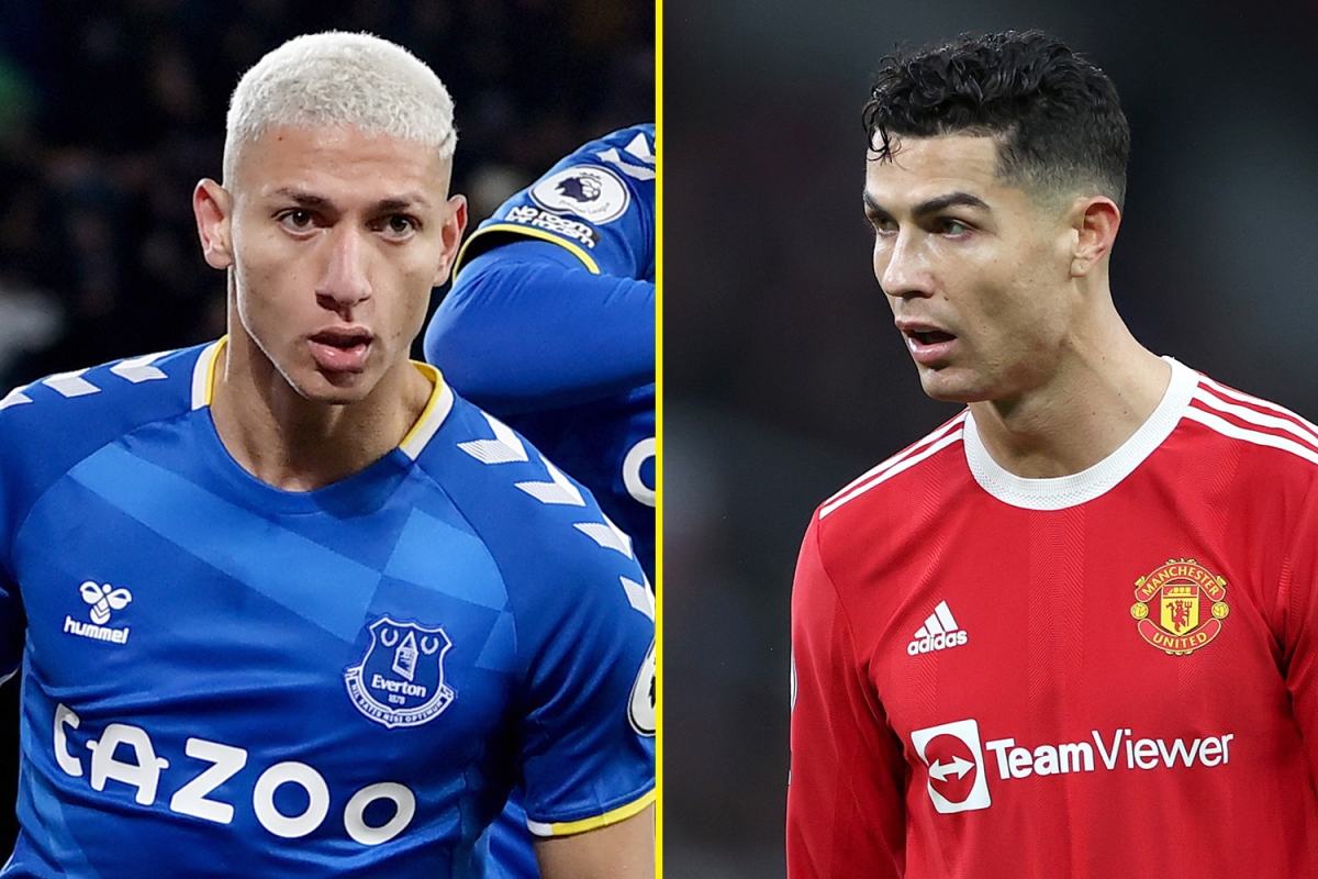 Everton vs Manchester United Premier League Match Day 32